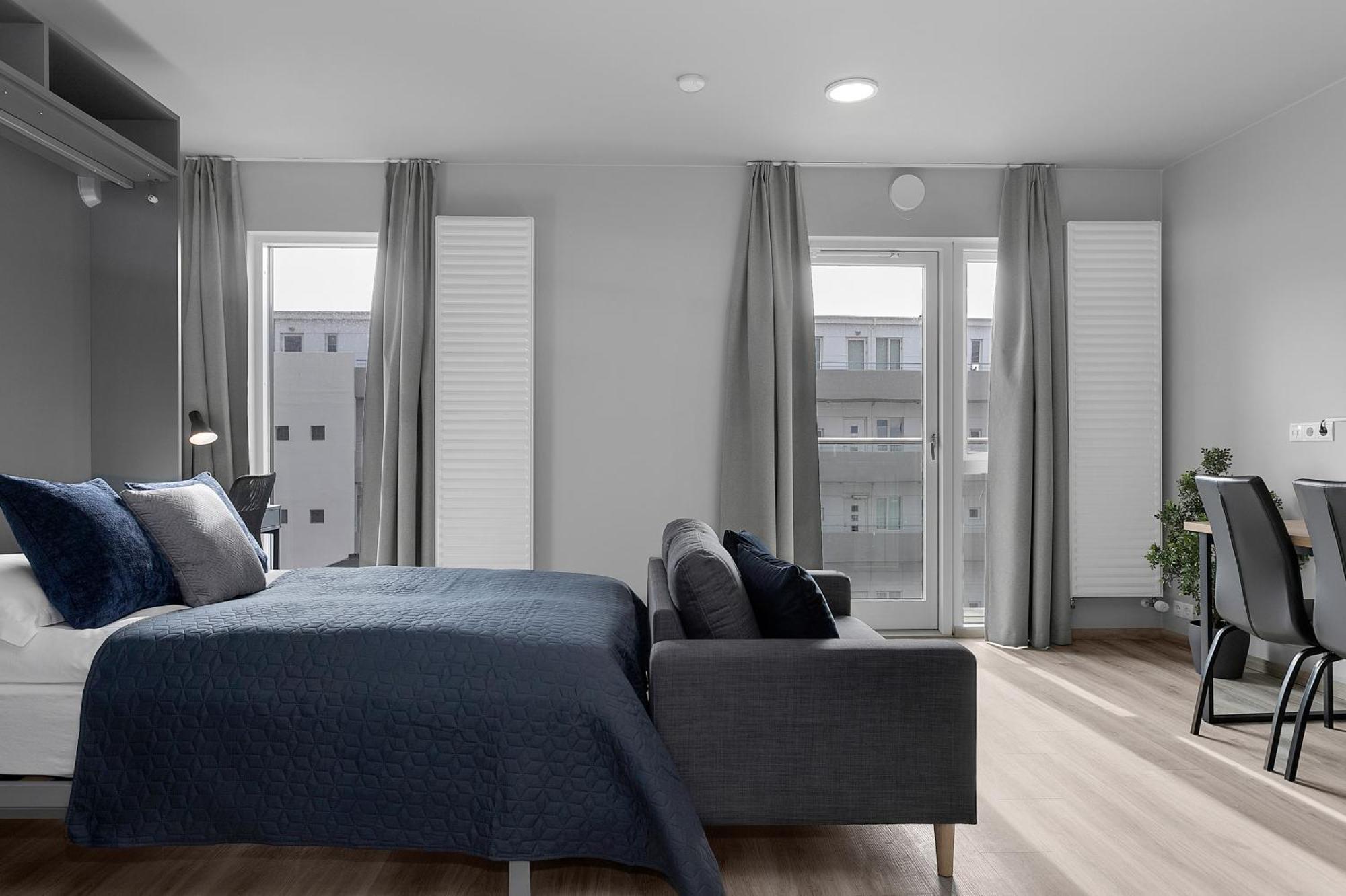 B18 Apartments Reykjavík Rum bild